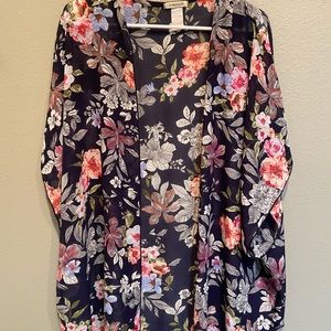 Floral kimono
